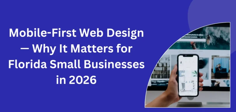 Mobile-First Web Design for Florida Small Businesses — Why It Matters in 2026
