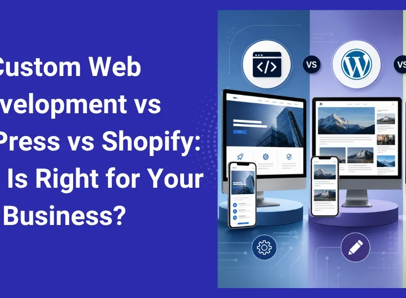 Custom Web Development vs WordPress vs Shopify
