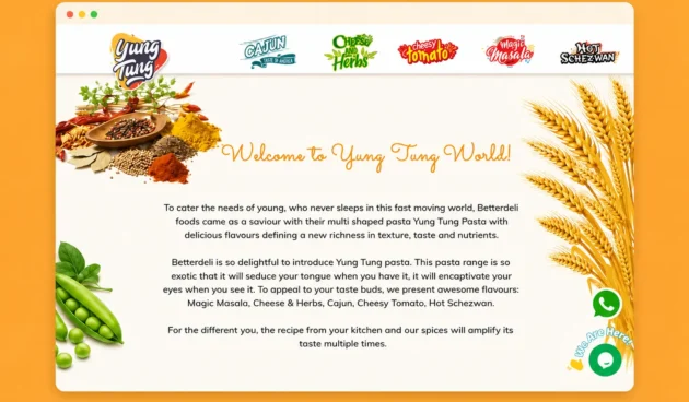 ready made food website